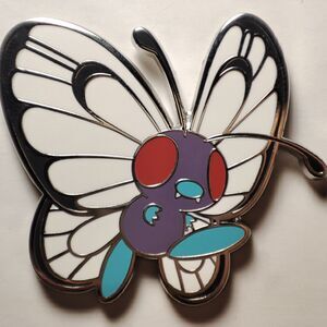 Pokemon Butterfree Enamel Pin Official Nintendo Collectible Lapel Badge Figure